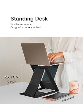 MacBook 10~17インチノートパソコン パソコンスタンド Amazon.co.jp: pc ノートパソコンスタンド 折りたたみ 軽量 8段